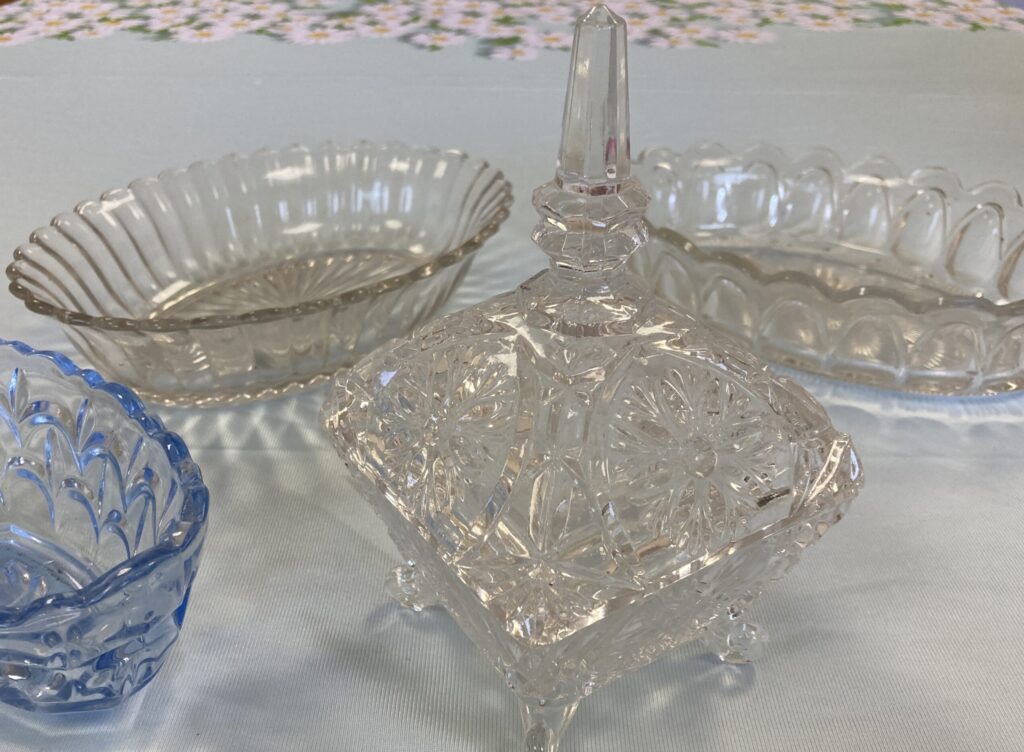 Sweet table glassware to hire in Southampton