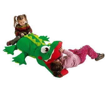 Kevin the Crocodile Giant Floor Cushion Hire Southampton